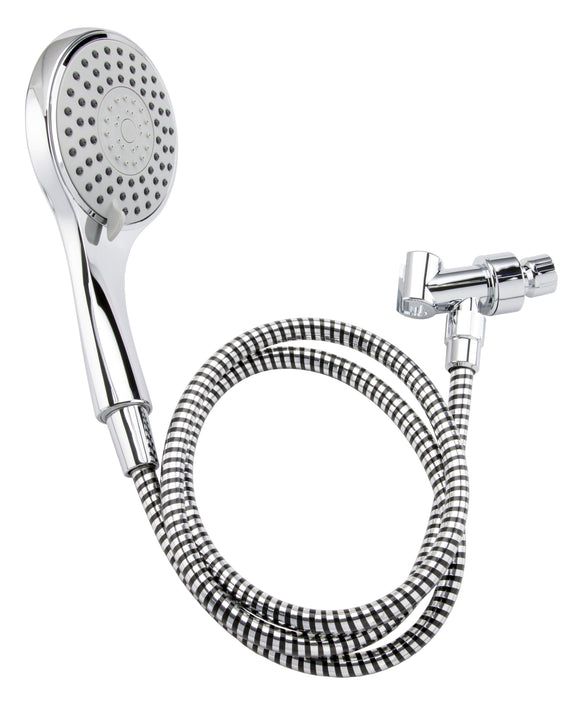 Keeney Stylewise Single Function Handheld Shower Kit Polished Chrome