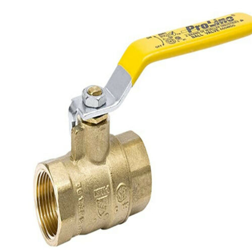 B & K Industries Series 7690T Brass Ball Valve 1-1/4”