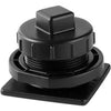 RUBBERMAID COMMERCIAL STOCK TANK DRAIN KIT (BLACK)